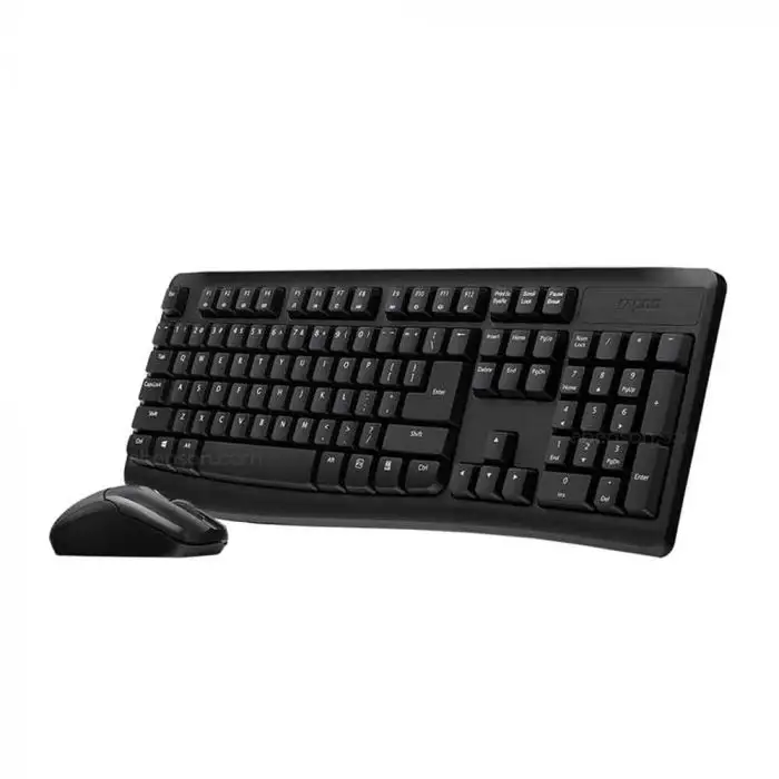 RAPOO-teclado inalámbrico X1800 Pro, conjunto de ratón para Notebook, escritorio, oficina, casa, juego, USB, Universal, resistente al agua, teclado Suite