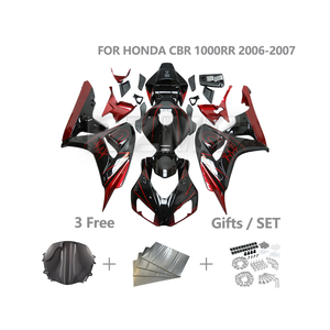 Fairings <b>Kit</b> FOR HONDA CBR1000RR 2006 2007 CBR 1000RR Customized Motorcycle Fairing <b>Kit</b> ABS Injection Body Parts Set H1007-122a - Product Image 1