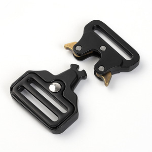 Hebilla de liberación lateral de 32 mm de aleación de zinc negra duradera para bolsos - Product Image 3