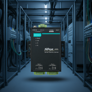 Moxa NPort 5230A Servidor de Dispositivos Seriales, Módulo Ethernet 10/100M, Puertos Ethernet RS-422/485, Industrial, Taiwán - Product Image 3