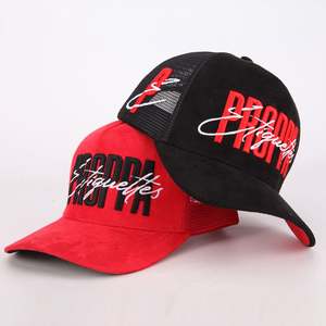 Gorra Trucker de Terciopelo Personalizada de Alta Calidad con Logotipo Bordado en 3D de 5 Paneles, con Malla, Estilo Hip Hop Y2K para Ciclismo - Product Image 5