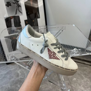 Zapatos de Cuero Genuino de Marca de Diseño de Lujo para Hombre y Mujer, Zapatillas Deportivas de Alta Calidad para Exteriores, Entresuela de Goma, Suela de Goma, Hechas en China - Product Image 5