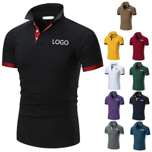 Custom Design Hommes Polo Shirts Avec Broderie Logo Polos De Hombre Moda T-Shirt Polo