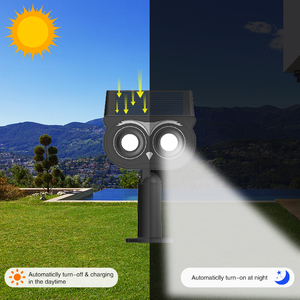 Lampe LED <span class=keywords><strong>solaire</strong></span> de jardin Portable, poteau décoratif de paysage, <span class=keywords><strong>Spot</strong></span> d'éclairage de pelouse, imperméable <span class=keywords><strong>à</strong></span> l'eau - Product Image 3