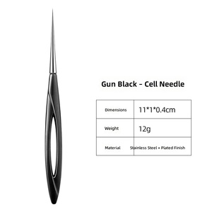 2PCS Silver <b>Blackhead</b> Remover <b>Tool</b> Acne Needle Face <b>Extractor</b> Nose Clearing Skin Care <b>Tool</b> - Product Image 6