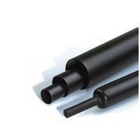 Deem Tube thermorétractable à manchon de protection thermorétractable à paroi moyenne avec colle pour tube d'accessoires de câble