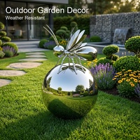 Sculpture d'art moderne en acier inoxydable grand format, motif abeille, pour jardin extérieur, sculpture métallique personnalisée pour la décoration de parcs de luxe