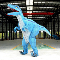 Costume de dinosaure animatronique T-Rex portatif et marchant, modèle animal simulé, vente chaude en usine, pour l'amusement et l'intérieur