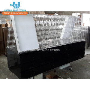 Tùy Chỉnh Make Up Hiển Thị Đứng Cửa Hàng Nội Thất Vẻ Đẹp Mỹ Phẩm Showcase Hiển Thị Gondola Trung Tâm Mua Sắm Trang Điểm Hiển Thị Tủ - Product Image 5