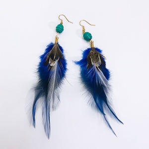 Pendientes de Pluma con Colgante Geométrico de Moda para Mujer UIONEN 2313 - Product Image 2