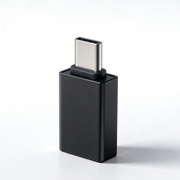 Adaptateur USB C vers USB, coque en alliage d'aluminium, protection contre les courts-circuits, compatible MacBook Type-C, tout neuf