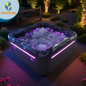 Bañera Independiente a Precio Económico, Jacuzzi con Hidromasaje, Bañeras de Hidromasaje para Exteriores, Bañeras de Acrílico con <span class=keywords><strong>Masaje</strong></span>, Control Balboa - Product Image 6