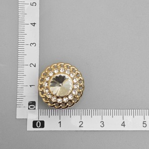 Nhà Sản Xuất Cổ Tay Khâu Pha Lê Nút Thời Trang Rhinestone Phụ Kiện Cắt Lưới Nút - Product Image 2