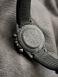 Sang trọng Hollow <span class=keywords><strong>Skeleton</strong></span> sợi carbon bezel 40mm cơ khí Đồng hồ tự động xem 4130V - Product Image 6