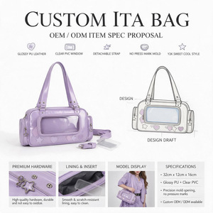 Custom Starry Sky Theme PU Leather Women's Ita Shoulder Bag Dark <b>Navy</b> <b>Blue</b> <b>Handbag</b> Cartoon Printing Adjustable Strap Itabag - Product Image 3