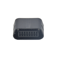 Venta al por mayor de 16 pines hembra OBD2 J1962 Cable de extensión conector Obd 2/Obd Ii/Obdii/Obd-ii Categoría Conectores