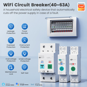 Smatrul 1p40a tuya Wifi ngắt mạch nhà thông minh không dây điều khiển từ xa thông minh chuyển đổi thời gian thực toàn bộ nhà giám sát điện - Product Image 2