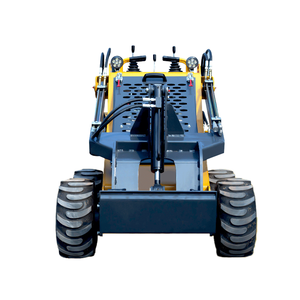 Skid Stuur Loader Vierwielaandrijving <span class=keywords><strong>Mini</strong></span> Constructie Truck Multifunctionele Kleine Heftruck Met Rupsmotor - Product Image 3