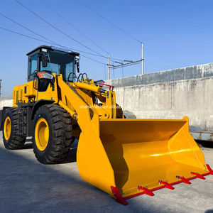 Chargeur frontal 4T neuf, moteur diesel <span class=keywords><strong>CE</strong></span>, chargeur sur pneus 4x4, moteur Weichai, boîte de vitesses, roulement - Moment de charge élevé 5000 kg, charge nominale 2 m - Product Image 1