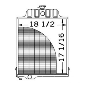 Radiateur en aluminium agricole de haute qualité pour <span class=keywords><strong>tracteur</strong></span> <span class=keywords><strong>John</strong></span> <span class=keywords><strong>Deere</strong></span> 300 301 820 920 1020 <span class=keywords><strong>1120</strong></span> OEM AT20797 - Product Image 6