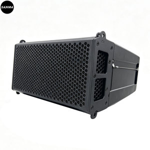 HDL 26A Enceintes Line Array Actives 2 Voies Double 6 Pouces pour Sonorisation Professionnelle Intérieure, Coque en Plastique, 1000W, Étanche - Product Image 1