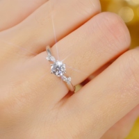14k or jaune 2k taille princesse IGI S925 5ct femmes Marquise lâche laboratoire cultivé Marquise émeraude jaune rose bague en diamant hommes