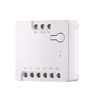 Relais de contact sec intelligent MINI-D Alexa Wi-Fi contrôlé 10A 24V Max interrupteur à distance pour portes de garage et moteurs de faible puissance