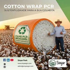 Envoltura de Algodón Resistente para Balas de Algodón, Película de Envoltura para Desmotado y Almacenamiento - Product Image 2