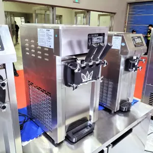 Venda quente Pré-resfriamento Comercial Taylor 3 Sabores 2 + 1 Mixed Soft Serve Ice Cream Machine para venda