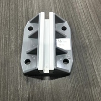 Paire de patins de contrepoids de style moderne pour escalier roulant, pièce de rechange pour ascenseur, patin de guidage d'ascenseur en plastique T-DX-H32 pour rail de 10 mm
