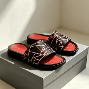Sandalias de Playa Casuales Unisex de Verano 2026, Diseño Geométrico de Alta Calidad, Suela Gruesa, Cómodas y Antideslizantes - Product Image 1