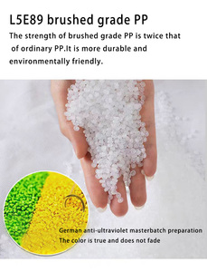 White Commercial Stackable Banquet <b>Chairs</b> with Thickened PP Backrest and Weighted Base <b>for</b> Indoor/Outdoor Events - Product Image 5