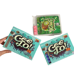 Prend uniquement en charge l'impression personnalisée 3.5G Flower Candy Gummy Mylar Bags avec boîtes Custom Bubble Inner avec Game Dice - Product Image 2