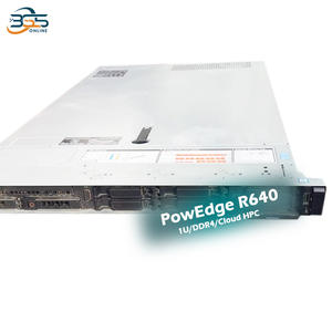 Serveur en rack 1U Dell EMC PowerEdge R640 OEM avec châssis 8SFF 2,5 pouces, processeur Xeon Gold, mémoire DDR4 et garantie de 3 ans - Product Image 1