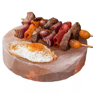 Plaque de cuisson en sel rose de l'Himalaya 12x8x2 pouces pour barbecue et grillades en extérieur, certifiée HACCP, directement du fabricant - Product Image 1