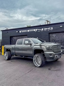 Jantes forgées concaves 22x10 26x12 22x14 24x14 26 <span class=keywords><strong>pouces</strong></span> 6x5.5 6x135 8x170 6/8 trous pour Chevrolet Silverado Ford F150 avec enjoliveurs flottants - Product Image 3