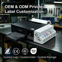 Imprimante DTF A4 de haute qualité pour les grossistes, prend en charge les solutions d'impression personnalisées OEM (logo et couleur)