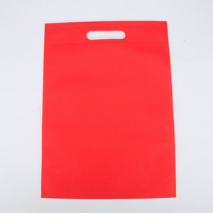 Sac fourre-tout en tissu non tissé recyclable avec logo personnalisé, poche plate à cordon, sac cadeau, sac d'épicerie avec poignée - Product Image 2