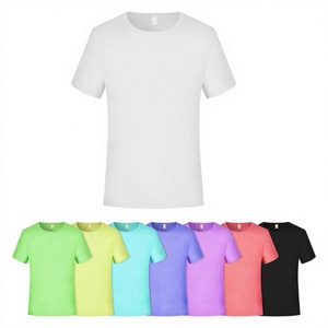 Custom Logo Quick Dry Men's T-<b>Shirt</b> 180g Casual Blank Breathable <b>100</b>% <b>Polyester</b> Knitted O-Neck Short Sleeve for Gym Sport - Product Image 2
