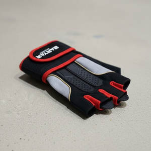 Guantes Deportivos de Medio Dedo de Cuero de Primera Calidad para Gimnasio, Fitness y Levantamiento de Pesas, Antideslizantes y Ligeros - Product Image 3