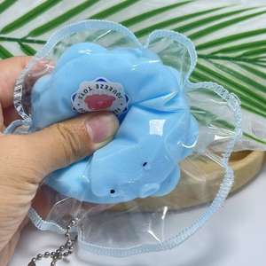 CHENXI Taba Japan Lindos Juguetes Blandos de Pulpo Serie Océano Kit de Estrellas de Mar Blandos de TPR de Levantamiento Lento Antiestrés 4*7.5CM - Product Image 2