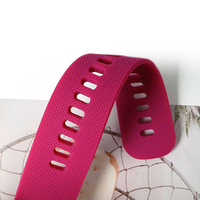 Bracelet de montre universel en silicone caoutchouc 20mm 22mm à libération rapide, bracelet de poignet blanc pour Moonswatch