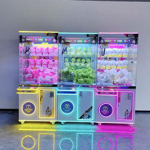 Macchina Acchiappapeluche a Gettoni per Negozi, Gioco Arcade con Braccio Meccanico per Catturare Peluche - Product Image 1