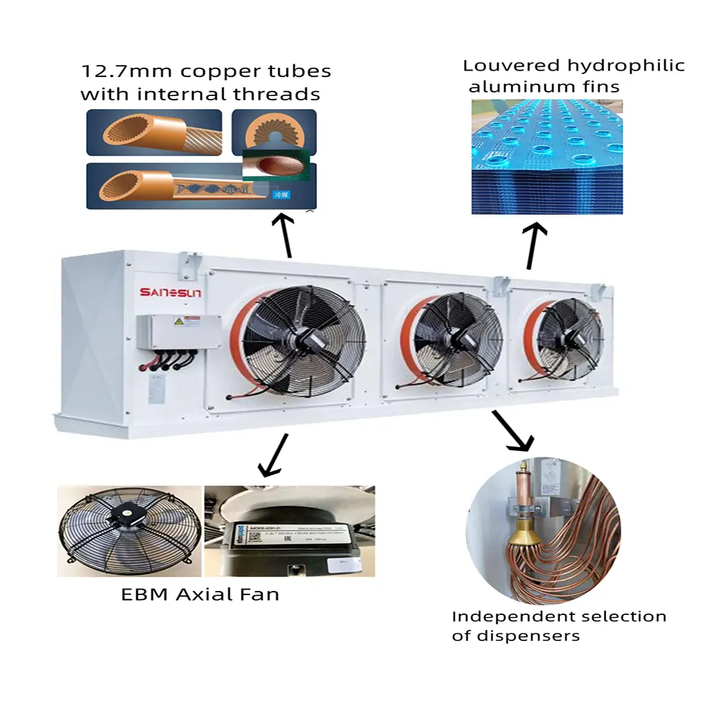 Condizionatore d'aria dell'unità di raffreddamento Walk-in a bassa temperatura per refrigeratori Walk-in