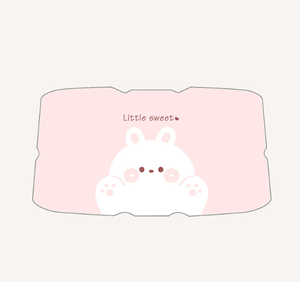 ANMA Nouveaux accessoires de voiture design tendance, motif lapin <span class=keywords><strong>rose</strong></span>, protection UV, pare-soleil portable pour voiture - Product Image 1