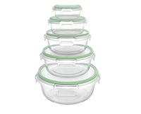 Boîtes personnalisées, pot de conservation en verre, verre borosilicate de haute qualité, récipient de conservation alimentaire sous vide avec couvercles en silicone