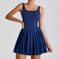 Robe de Sport Musulmane Scolaire de Tennis avec Short pour Filles
