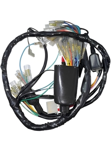 Arnés de Cables para Motocicleta CB360 - Pieza de Repuesto con Conectores Enchufables y Terminales de Cuchilla (Material Plástico Nuevo) - Product Image 1