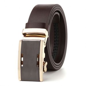 Ceinture automatique pour homme en cuir de vachette de première qualité Maxfree, ceinture en cuir véritable pour affaires - Product Image 3