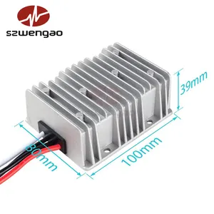 DC-DC 18-40V 24V Tot 24V 25a 30a 600W 720W Step-Down Converter Voor Vrachtwagens Auto Bussen Boten